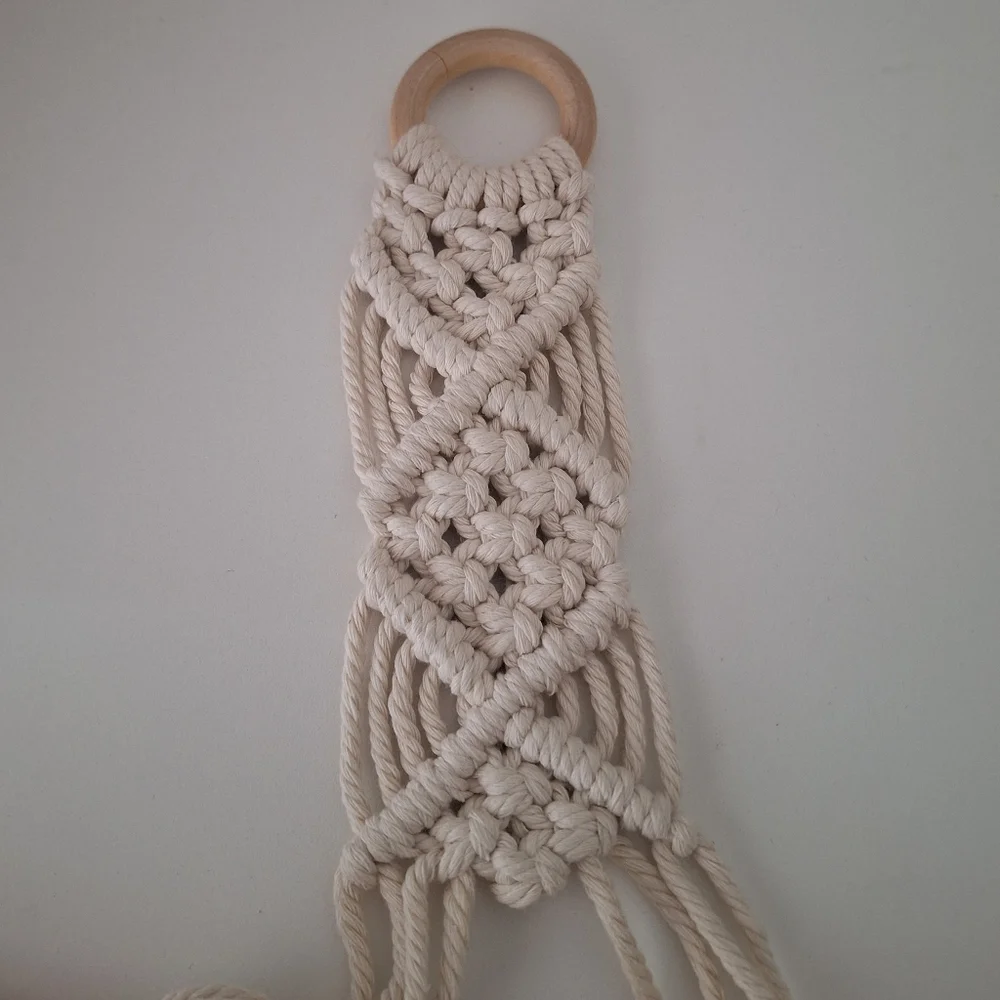 Wood and Macrame shelves - Picture 3 of 3